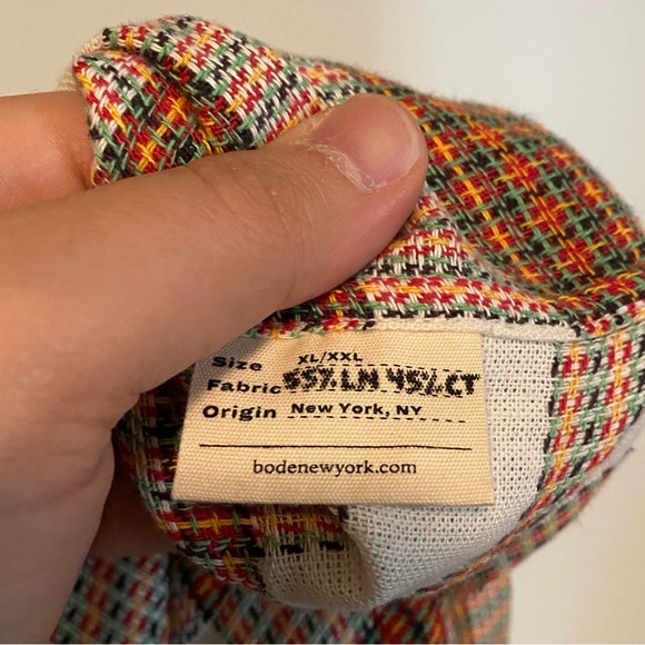 BODE Woven Short Sleeve Button Down - Picture 9 of 9